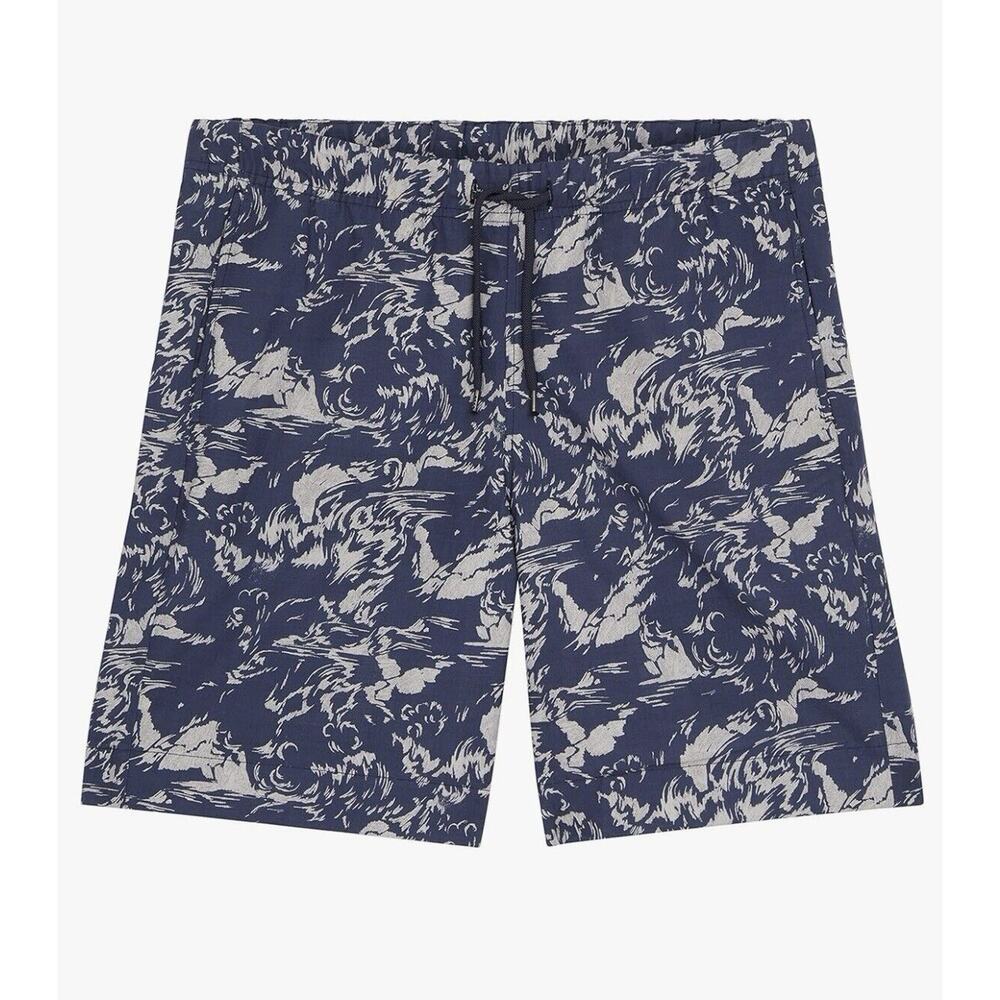 NWT $195 Paul Smith Men’s 100% Cotton, Drawstring Shorts